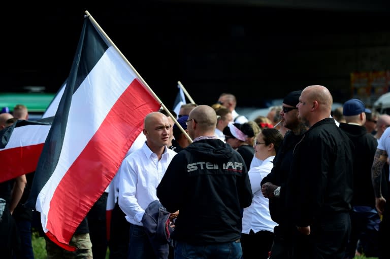 Die Zahl rechtsextremer Straftaten ist im vergangenen Jahr erneut deutlich gestiegen. Das geht aus einer Antwort des Bundesinnenministeriums auf eine Anfrage der Linken-Gruppe im Bundestag hervor. (Tobias SCHWARZ)