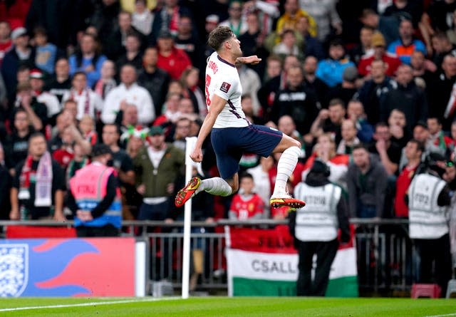 John Stones grabbed a rare England goal in their home draw with Hungary.