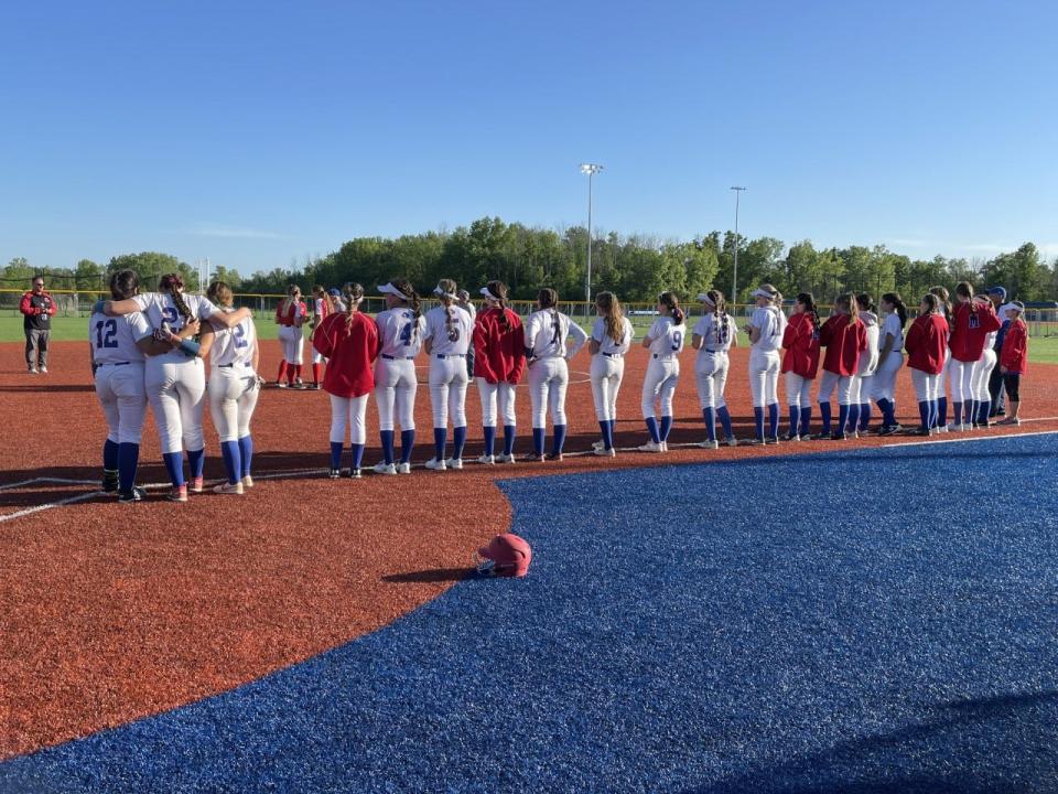 Section V champion Fairport lost to Lancaster 6-0 in the NYSPHSAA Class AA Far West Regionals Saturday, June 4, 2022 in Grand Island.