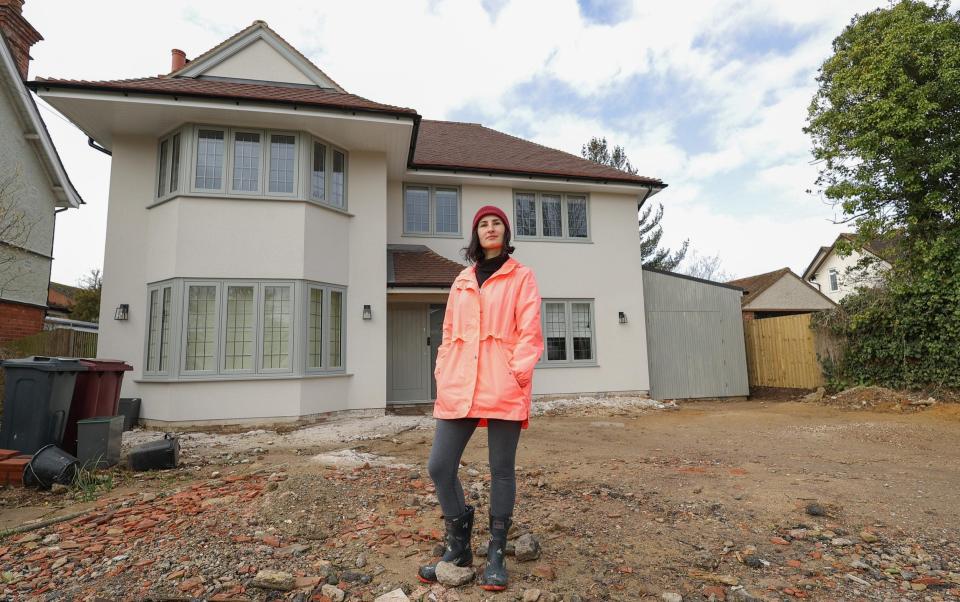 Yuliya Martynova photographed at her home in Caversham, Berkshire - John Lawrence 