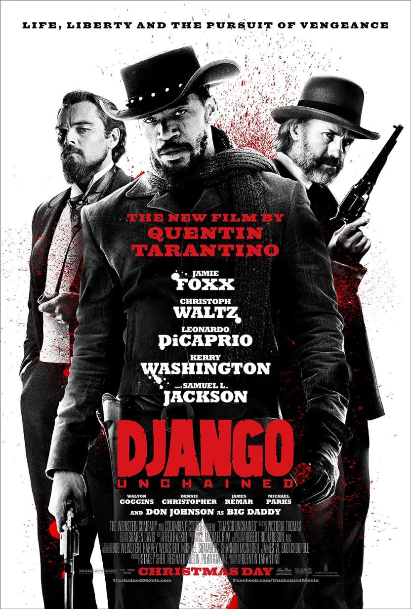Póster oficial de Django Sin Cadenas (Fuente: IMDb)