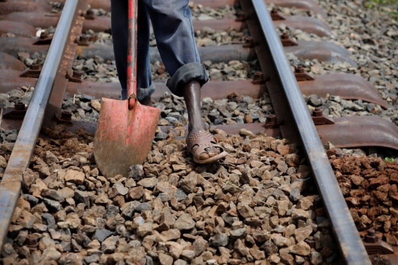 The Wider Image: Some Kenyans say Chinese-built railway leaves them in the dust