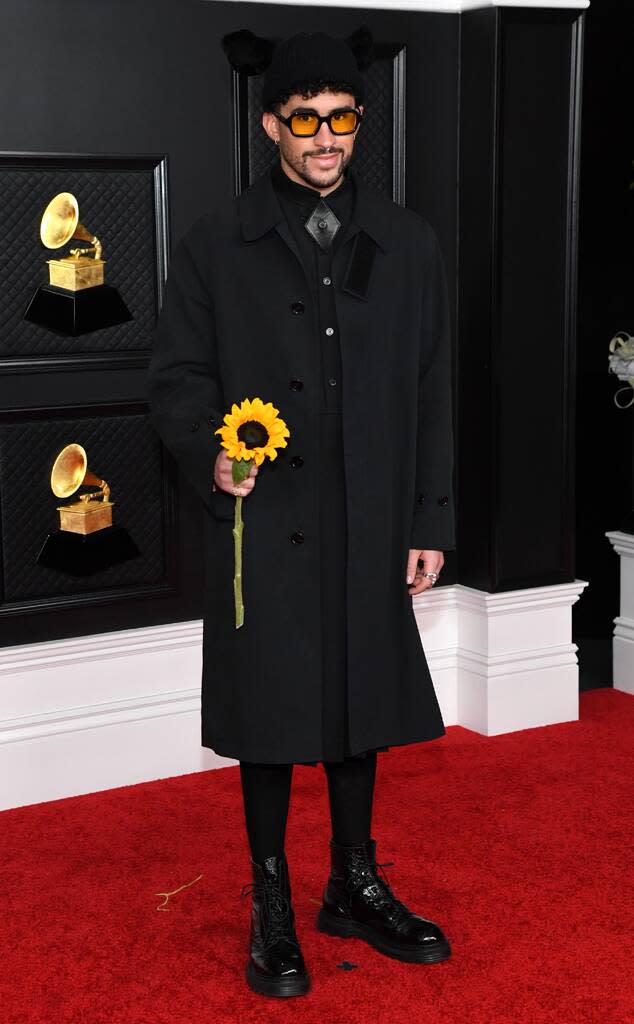 Bad Bunny, 2021 Grammy Awards, Red Carpet Fashions