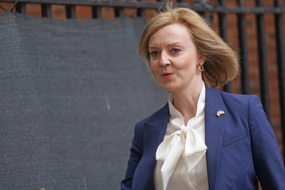 Foreign Secretary Liz Truss (Victoria Jones/PA) (PA Wire)