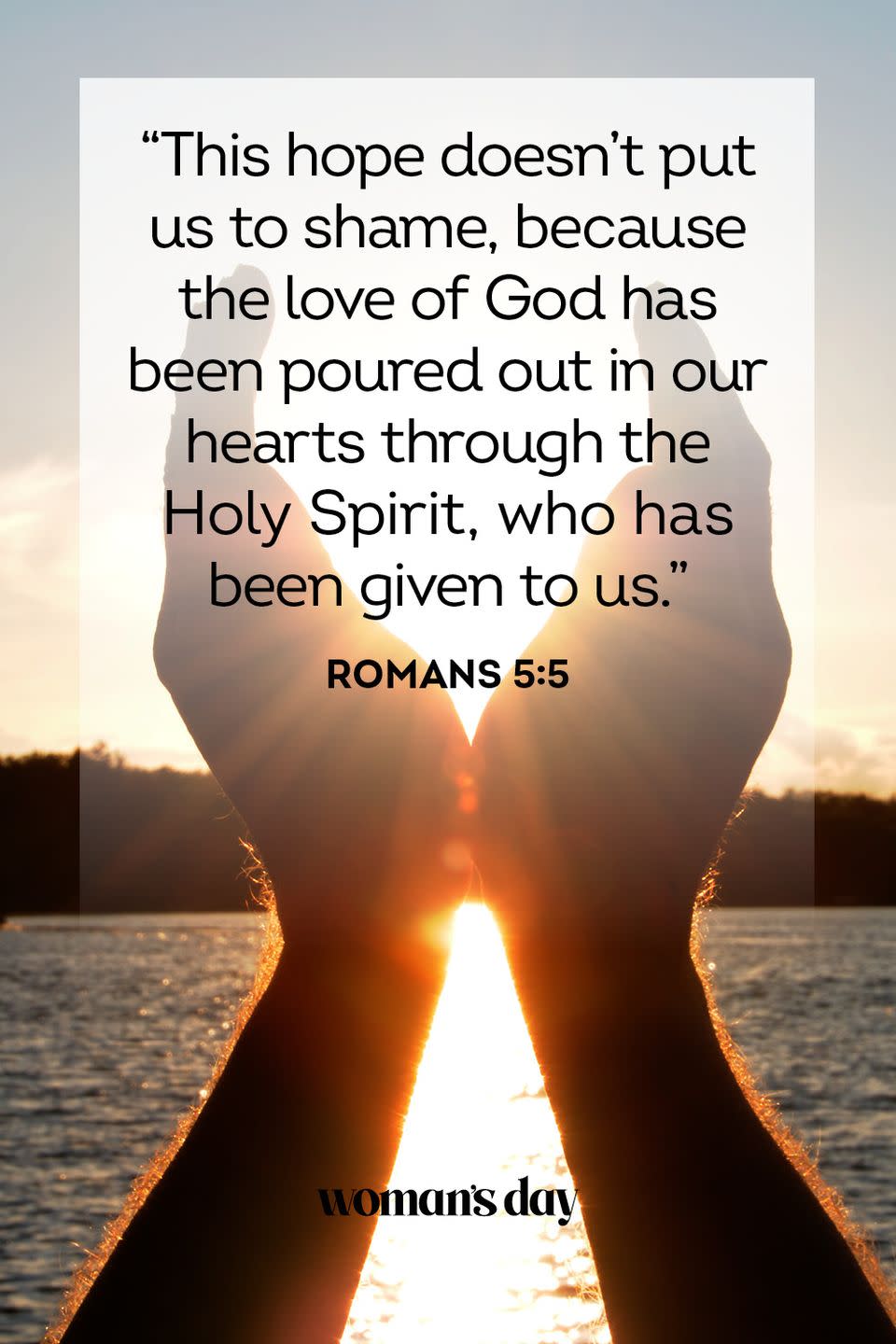 23) Romans 5:5