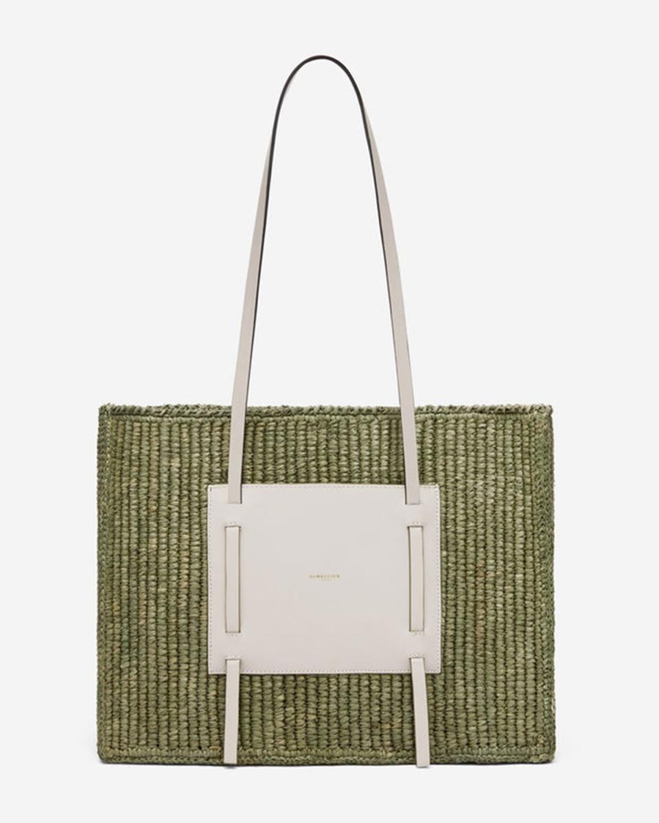 <p><a href="https://go.redirectingat.com?id=74968X1596630&url=https%3A%2F%2Fdemellierlondon.com%2Fproducts%2Fthe-capri-khaki-raffia-off-white-smooth&sref=https%3A%2F%2Fwww.elle.com%2Ffashion%2Fshopping%2Fg60780046%2Fbest-woven-tote-bags%2F" rel="nofollow noopener" target="_blank" data-ylk="slk:Shop Now;elm:context_link;itc:0;sec:content-canvas" class="link ">Shop Now</a></p><p>The Capri</p><p>demellierlondon.com</p><p>£395.00</p>