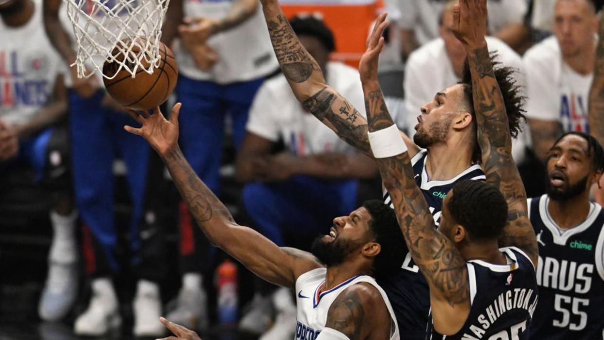 <div>LA Clippers forward Paul George. (Photo by John McCoy/Icon Sportswire via Getty Images)</div> <strong>(Getty Images)</strong>