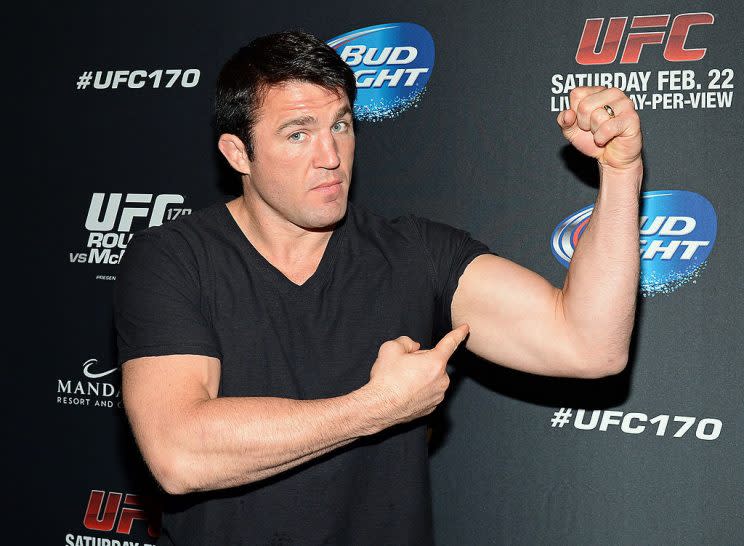 Chael Sonnen will fight Tito Ortiz in the main event of Bellator 170. (Getty)