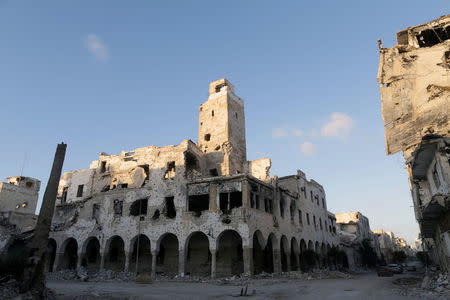 A historic building, that was ruined during a three-year conflict, is seen in Benghazi, Libya February 28, 2018. REUTERS/Esam Omran Al-Fetori