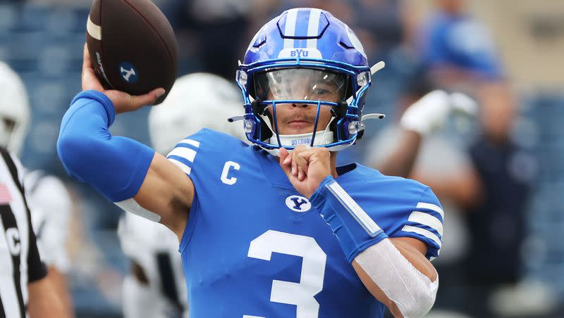 2023 NFL draft: BYU quarterback Jaren Hall selected by Minnesota Vikings