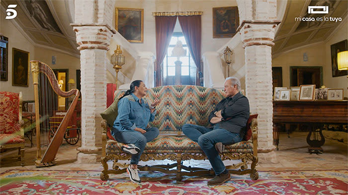 María del Monte y Bertín Osborne en Mi casa es la tuya