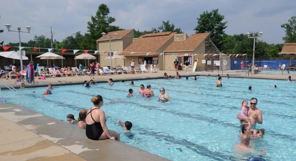 People enjoy the day at Patton Pool in this file photo.