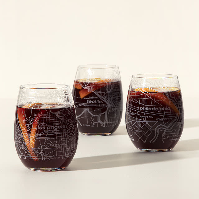 <p><a href="https://go.redirectingat.com?id=74968X1596630&url=https%3A%2F%2Fwww.uncommongoods.com%2Fproduct%2Furban-map-wine-glass&sref=https%3A%2F%2Fwww.delish.com%2Fholiday-recipes%2Fg2582%2Fwine-gifts%2F" rel="nofollow noopener" target="_blank" data-ylk="slk:Shop Now;elm:context_link;itc:0;sec:content-canvas" class="link rapid-noclick-resp">Shop Now</a></p><p>Urban Map Wine Glass</p><p>UncommonGoods</p><p>$20.00</p>