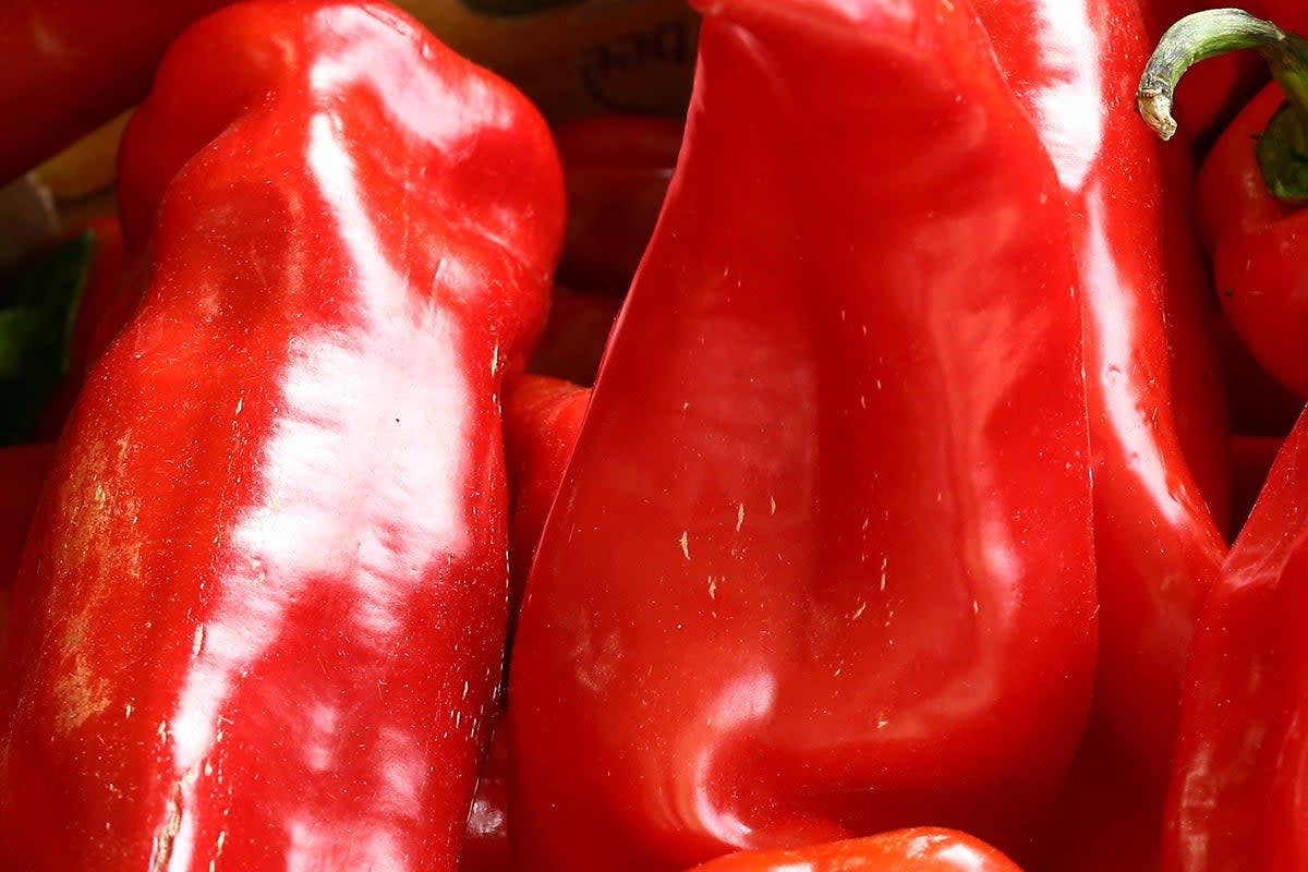 Some supermarkets have run out of fresh peppers (Gareth Fuller/PA) (PA Archive)