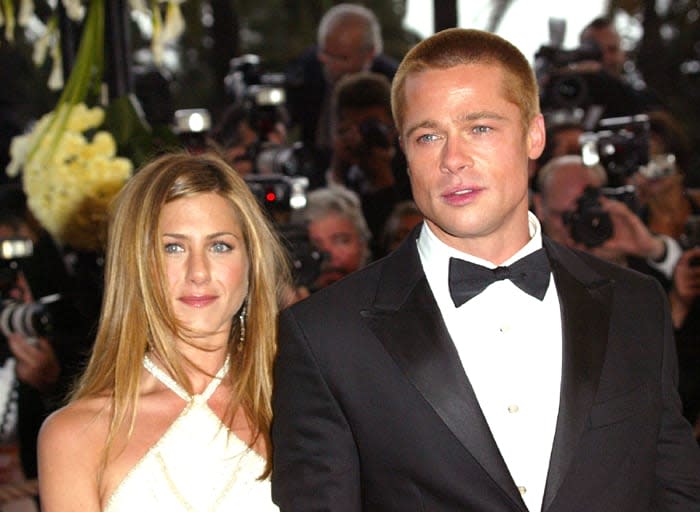 Brad Pitt y Jennifer Aniston se casaron en el año 2000
