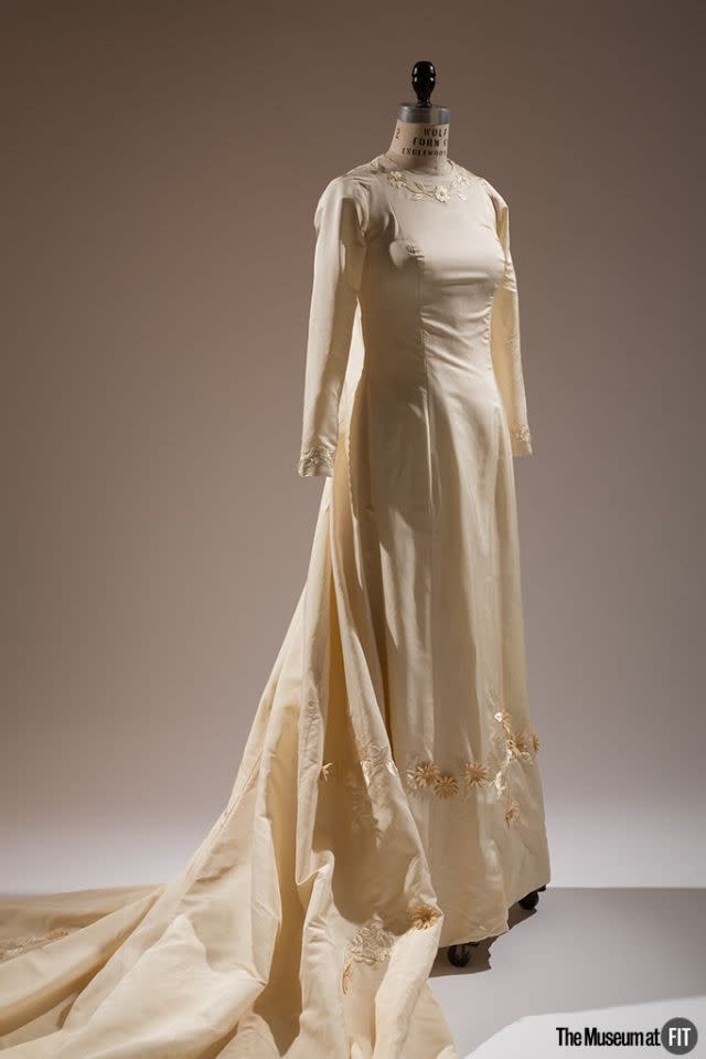 Ann Lowe Wedding Dress at Museum at FIT