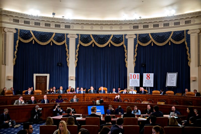 FILE PHOTO: House Intelligence Committee Holds Hearing On Impeachment Inquiry Of President Trump