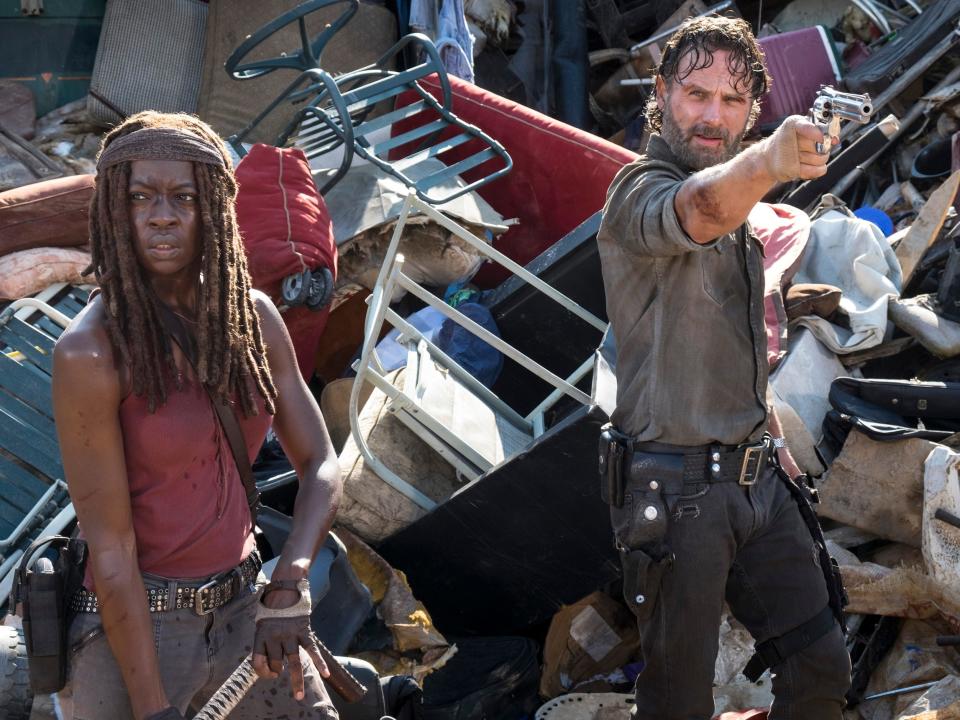 TWD 810 rick michonne