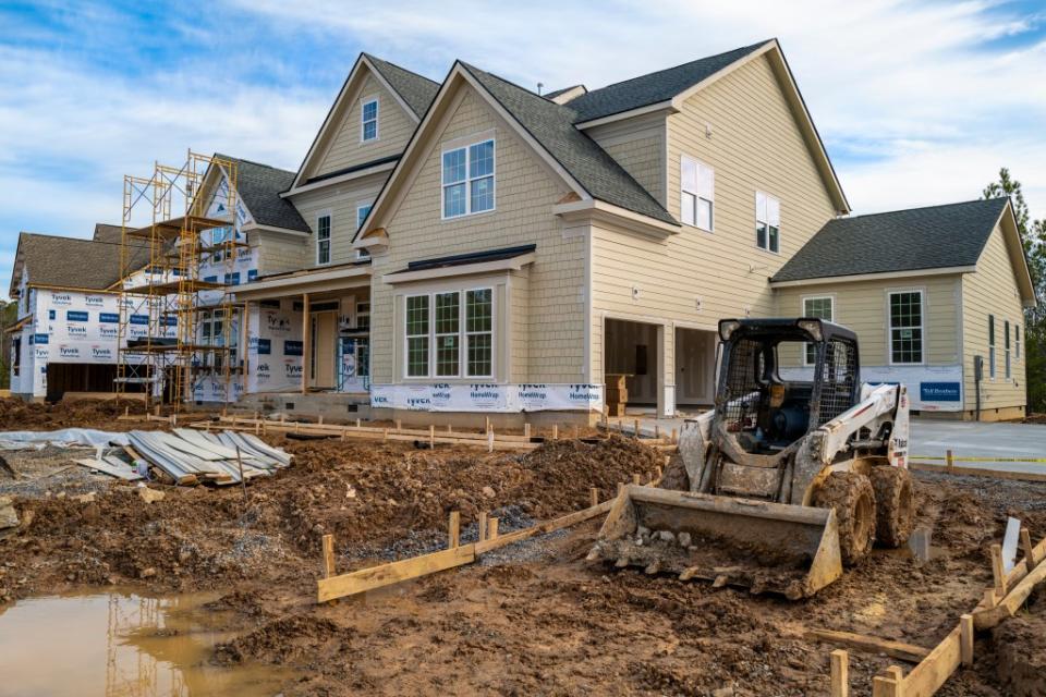 Home builders in states like Florida, Georgia, Tennessee and Texas ramped up construction during the COVID-19 pandemic to meet soaring demand. Shutterstock / Stuart Monk