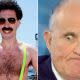 Sacha Baron Cohen and Rudy Giuliani