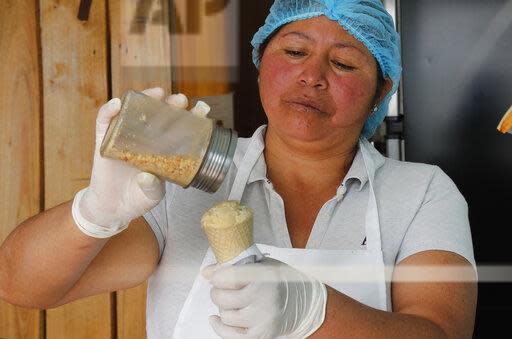 Das meistverkaufte Eis in Ecuador ist Meerschweinchen-Eis (Bild: AP)