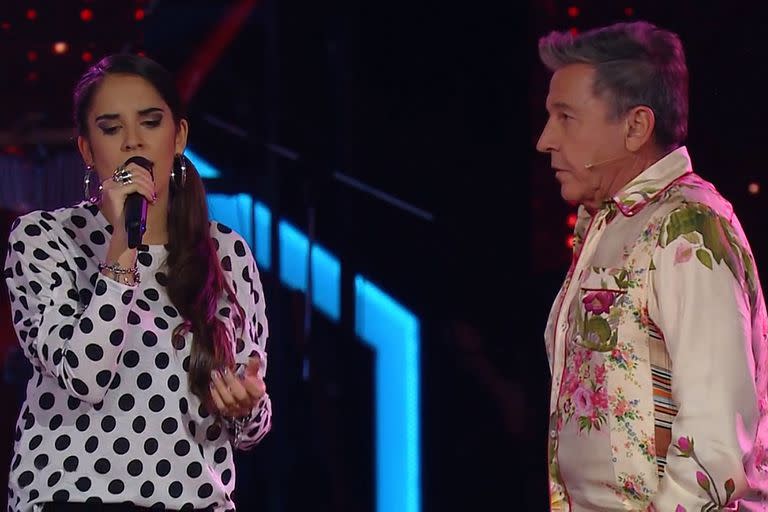 Luciana Irigoyen y Ricardo Montaner.