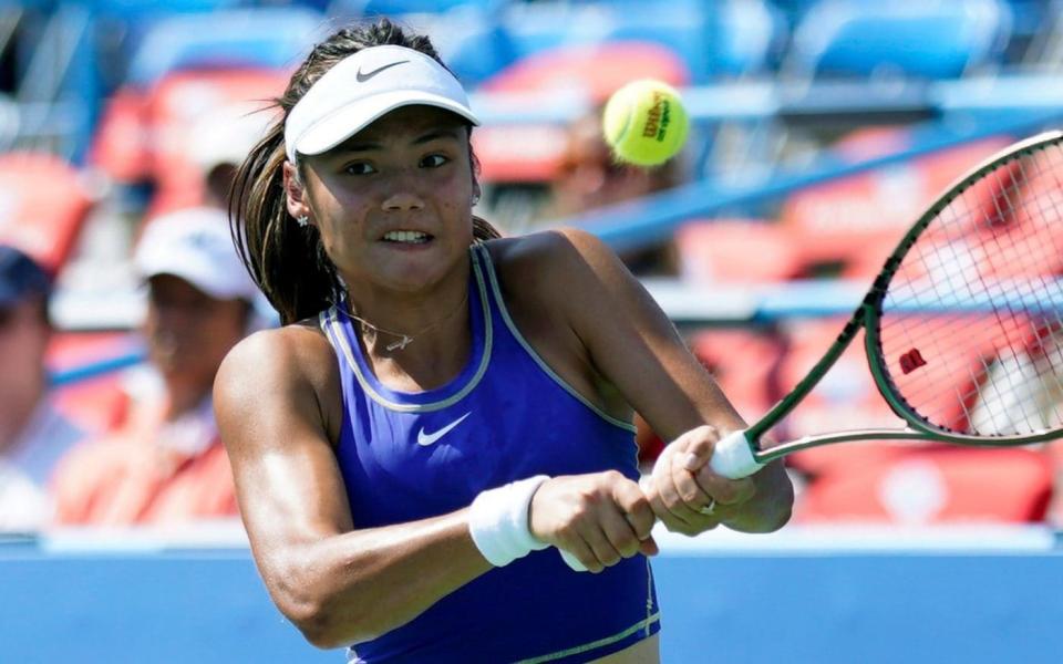 emma raducanu vs camila osorio live score citi open latest - SHUTTERSTOCK