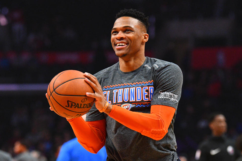 Russell Westbrook will be missed in Oklahoma City. (Getty)