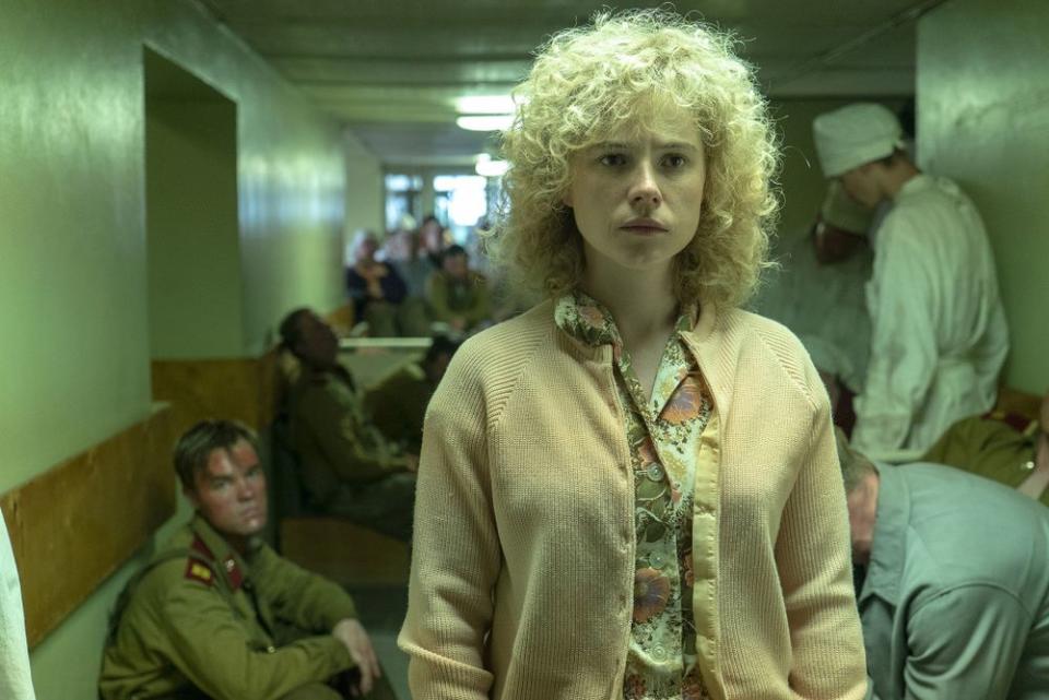 Jessie Buckley as Lyudmilla Ignatenko in Chernobyl | Liam Daniel/HBO