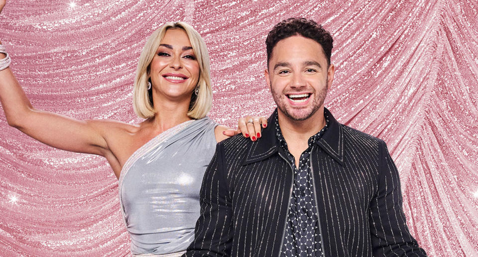 Adam Thomas and Luba Mushtuk - Strictly Come Dancing 2023. (BBC)