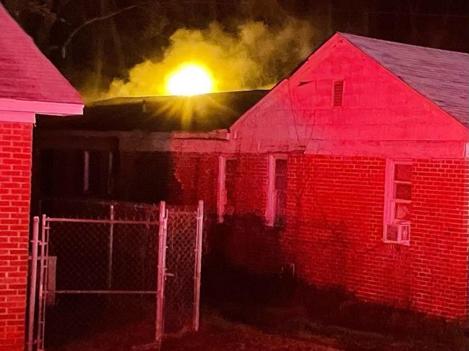 The Columbia Fire Department responded to a house fire.
