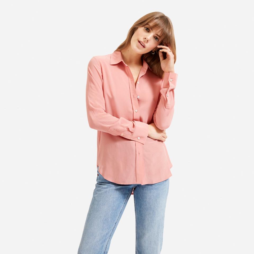 2) The Clean Silk Relaxed Shirt