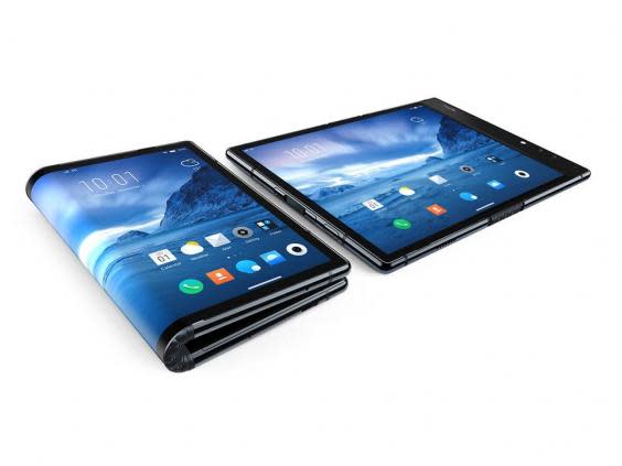 A developer model of the Royole FlexPai foldable phone is being sold for £1,209 (Royole)