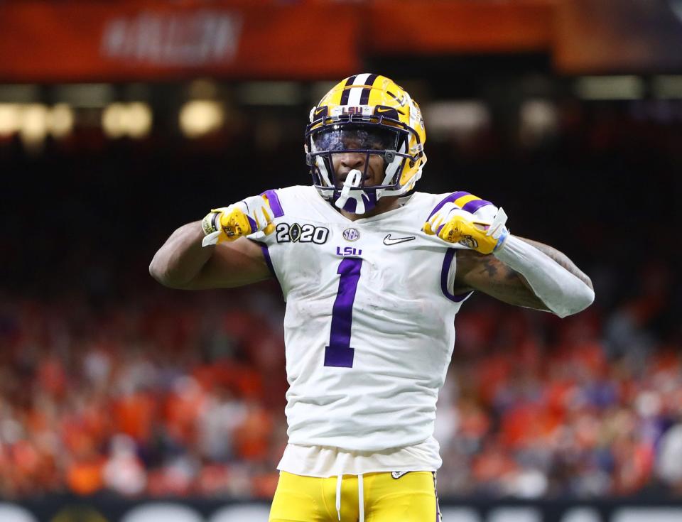 Ja'Marr Chase last played in LSU's national championship win over Clemson in 2020.