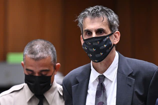 Eric Weinberg during a bail hearing in 2022.  - Credit: Robyn Beck/POOL/AFP via Getty Images