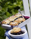 Black & Blueberry Cobbler