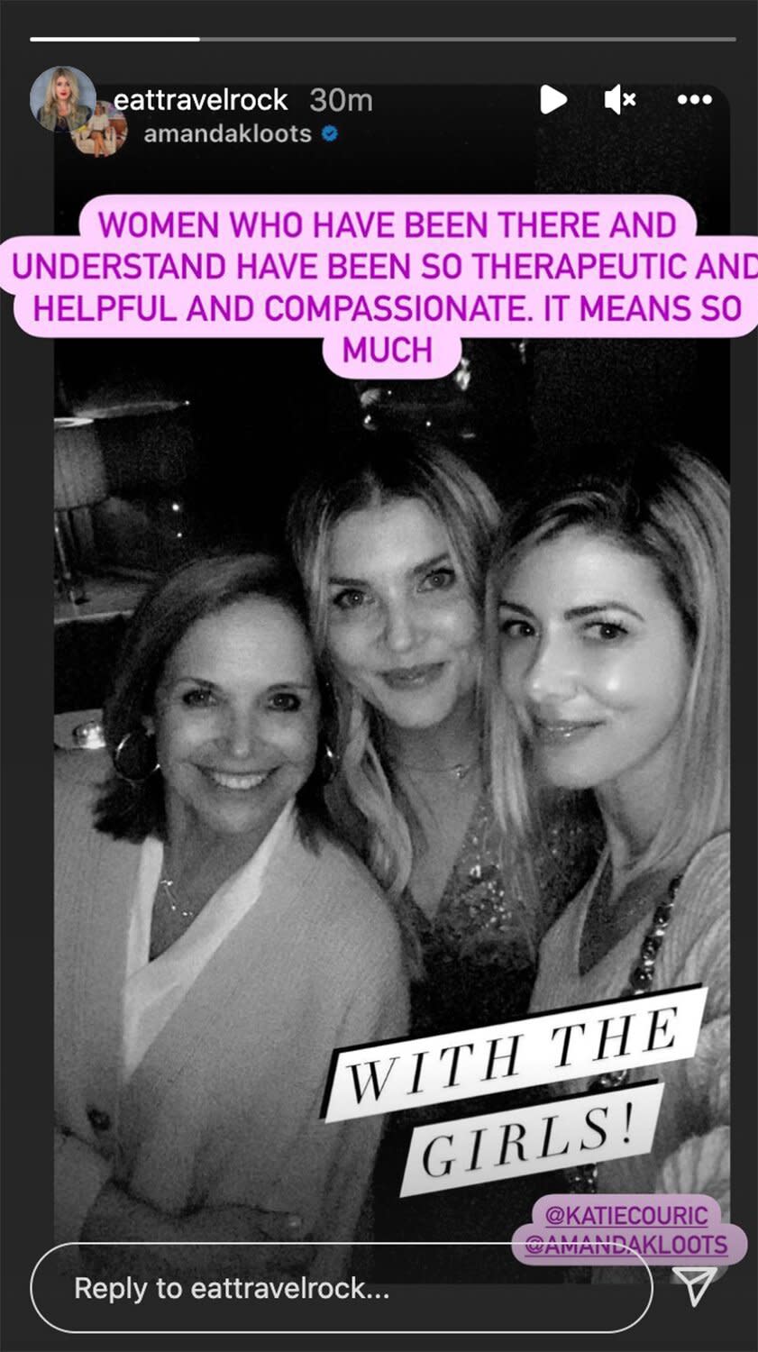 Kelly Rizzo Out with Katie Couric, Amanda Kloots