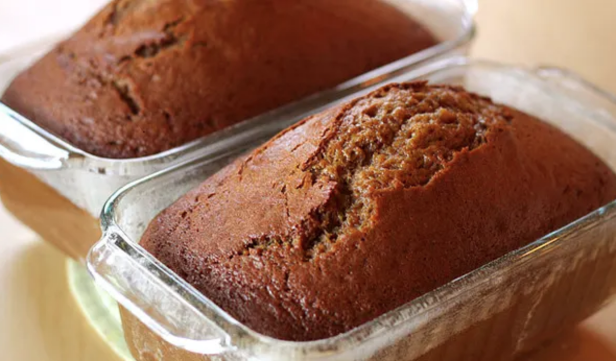 <p>Bon Appetit</p><p>Serve one of these spiced pumpkin bread loaves the day you make them. Wrap the other in foil and freeze up to one month so that you'll have it on hand for unexpected company. </p><p><strong>Get the recipe: <em><a href="https://parade.com/26445/bonappetit/spiced-pumpkin-bread/" rel="nofollow noopener" target="_blank" data-ylk="slk:Spiced Pumpkin Bread;elm:context_link;itc:0;sec:content-canvas" class="link rapid-noclick-resp">Spiced Pumpkin Bread</a></em></strong></p>