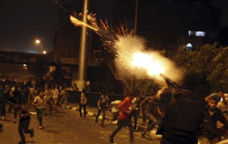 Street violence in Egypt