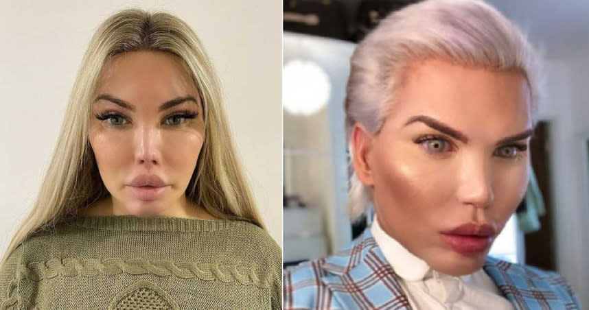 「真人肯尼」2020年宣布轉性，同時改名潔西卡。（圖／翻攝自Rodrigo Alves、 jessicaalvesuk IG）