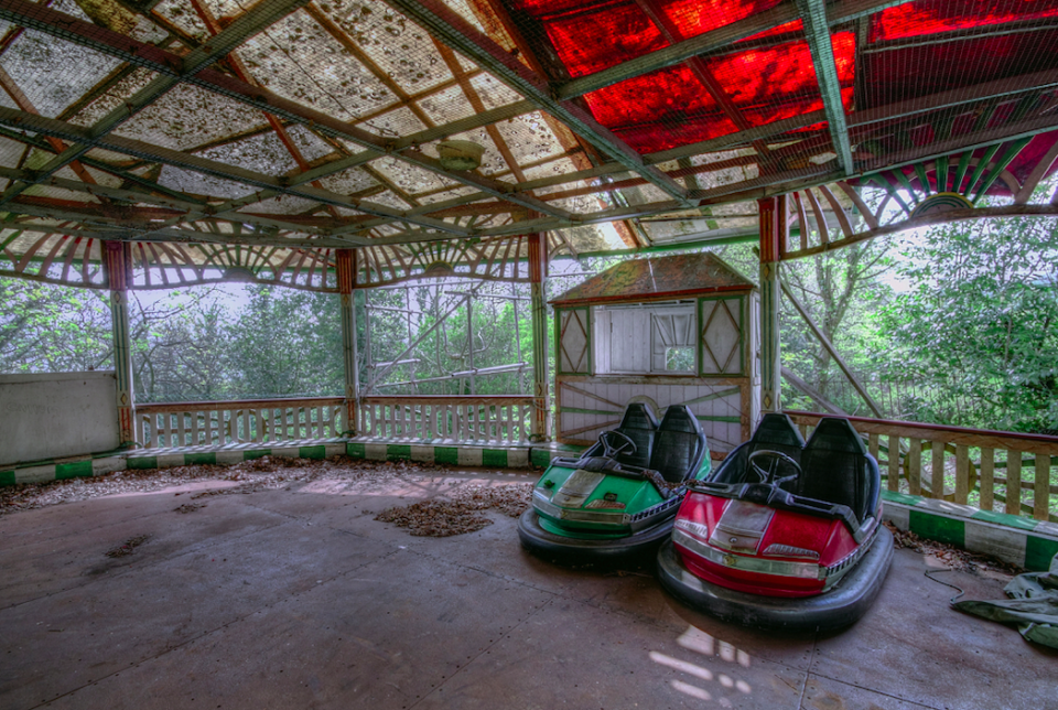 Dodgems graveyard - Shipley