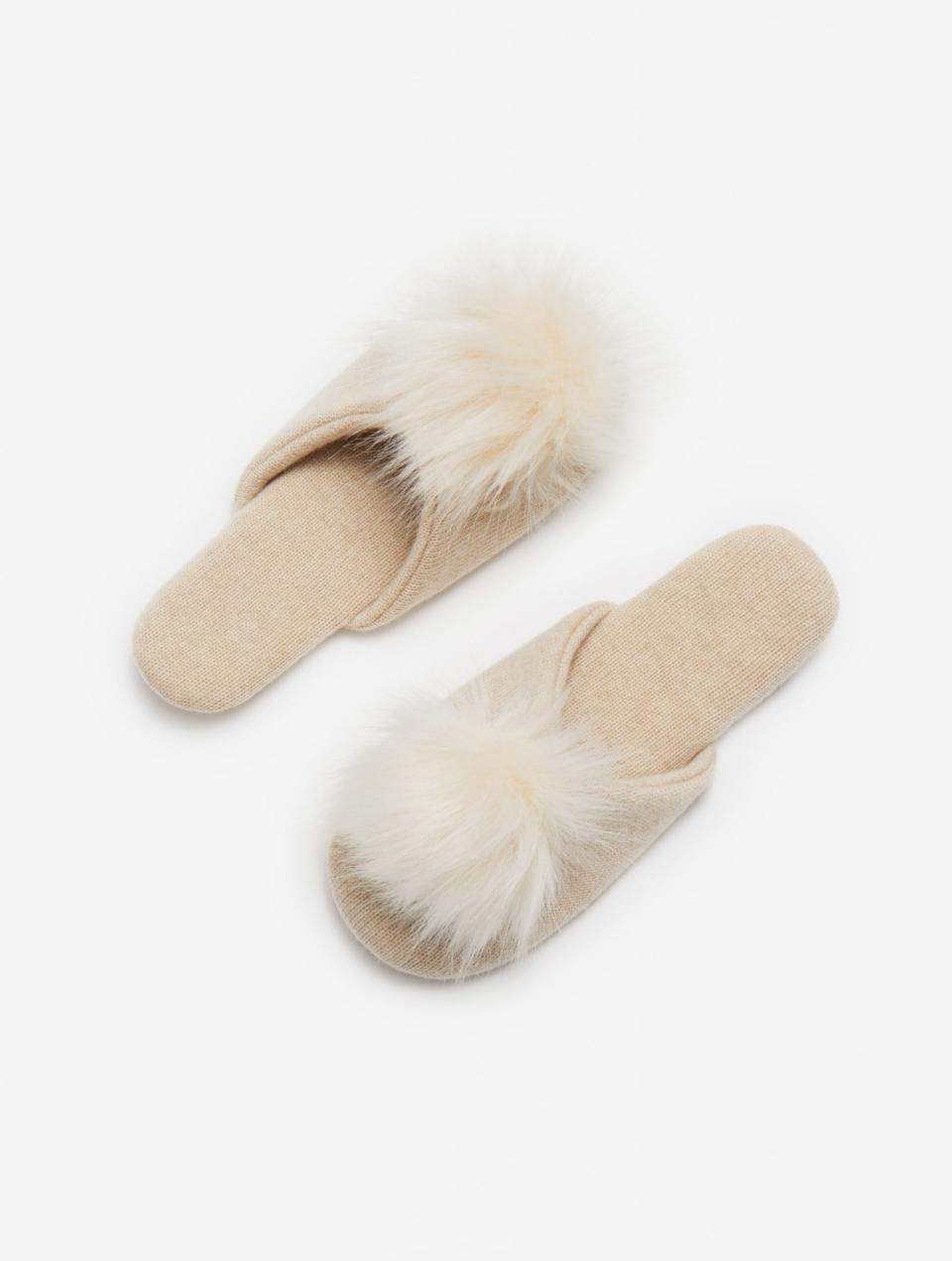 Cashmere Slippers