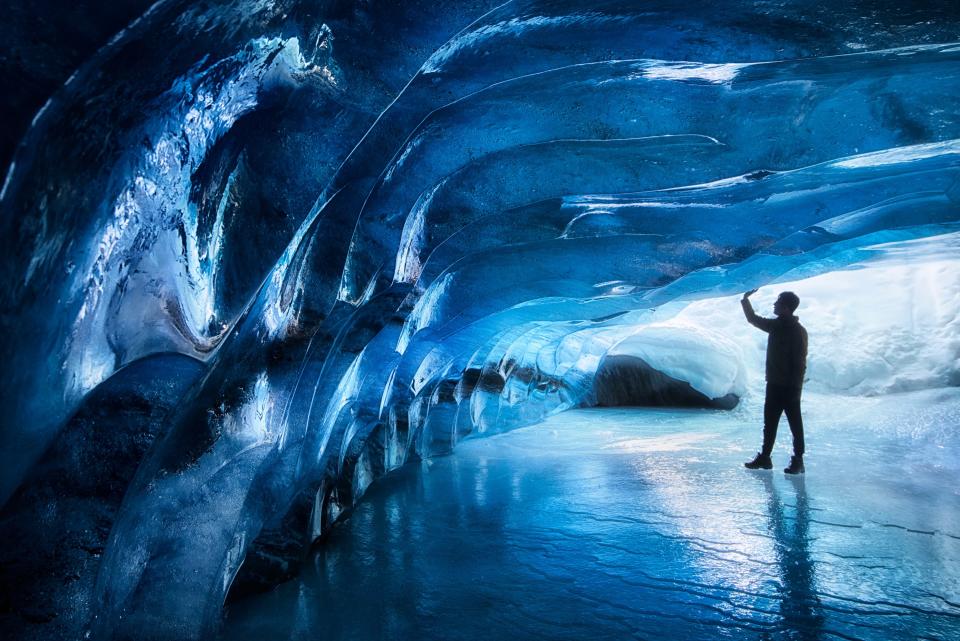 Athabasca Glacier, Alberta, Canada