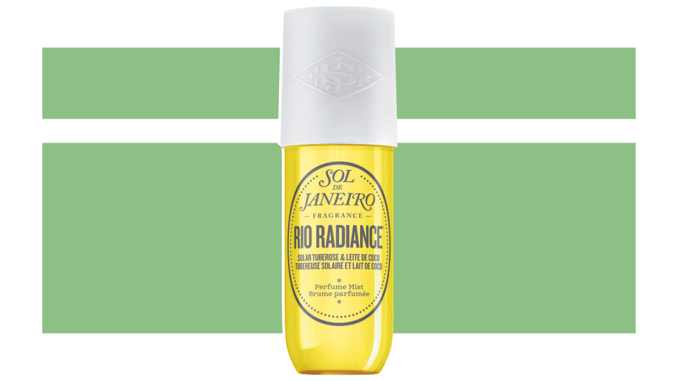 Shower your body in a floral-scented fragrance this spring with the Sol de Janeiro Radiance Perfume Mist.