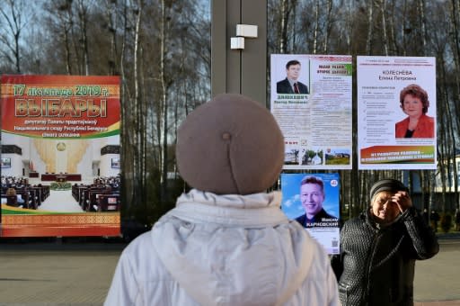 Those critical of Lukashenko faced little choice at the ballot box, with the main opposition leaders and the only two current opposition MPs barred from standing