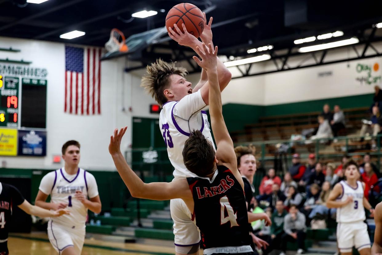 Drew Bishko entered the week averaging 15.1 points and 6.9 rebounds for Triway, who won its seventh straight game Tuesday against Canton South.