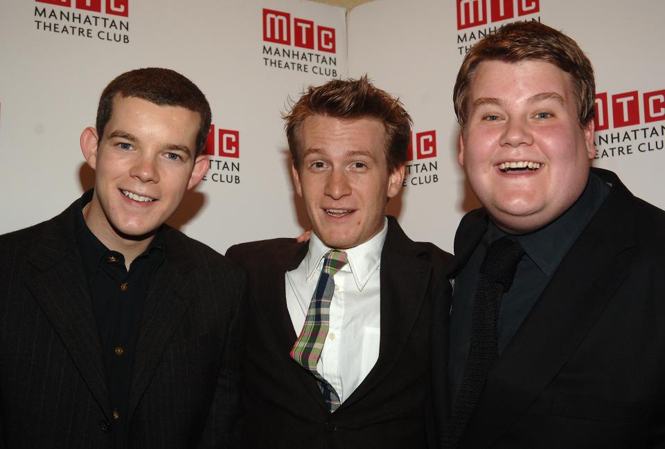 James Corden rose to fame as part of the stage and film cast of The History Boys. (Getty)