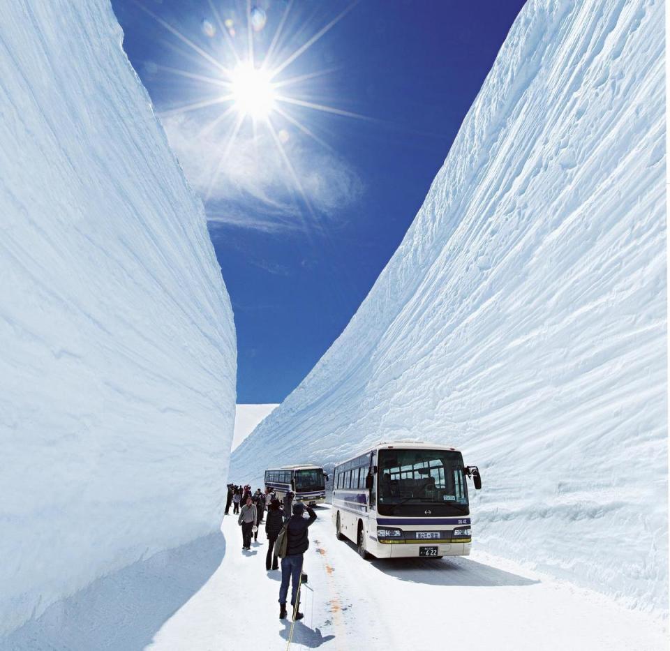 立山黑部行程世邦旅遊以長榮直飛名古屋的包機。（世邦旅遊提供）