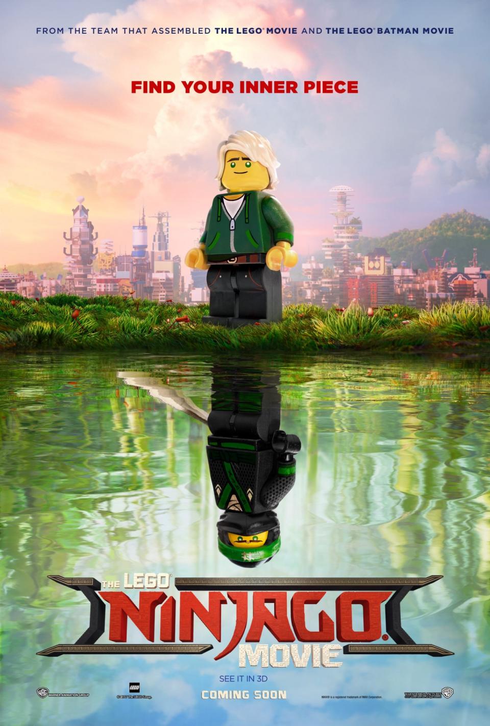 The LEGO Ninjago Movie - first poster (Credit: Warner Bros.)