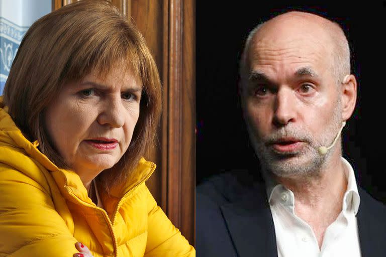 Patricia Bullrich y Horacio Rodríguez Larreta